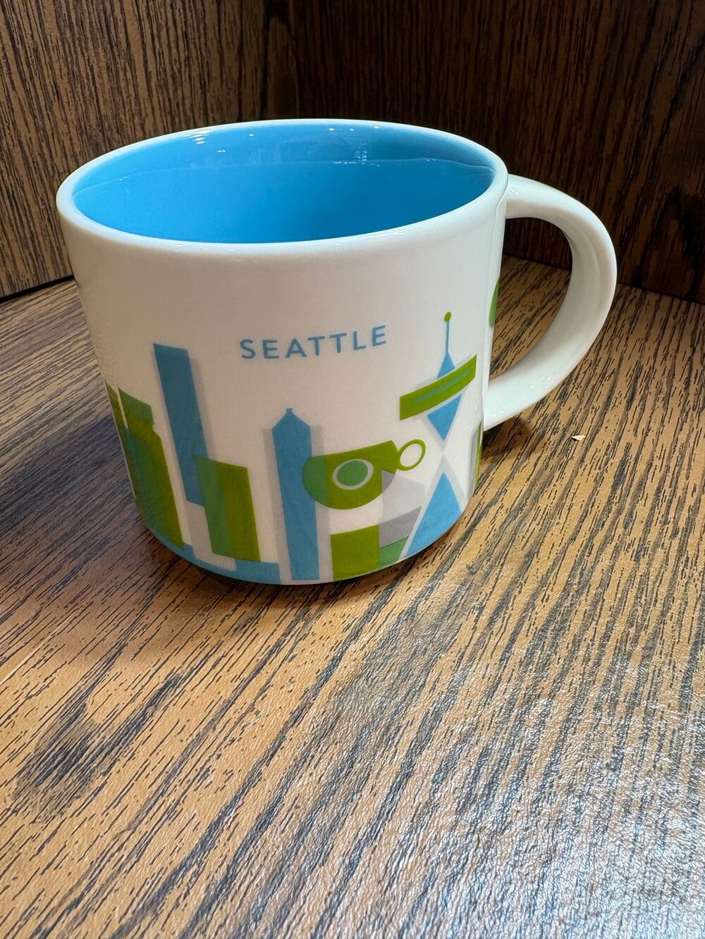 Starbucks Coffee Mug Seattle Washington You Are Here Series 14 Oz Mug